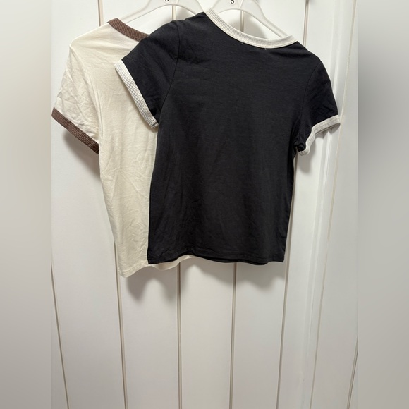 2 Neutral Colored Tees NWT - Picture 3 of 10